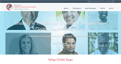 Desktop Screenshot of healthmarketinnovations.org